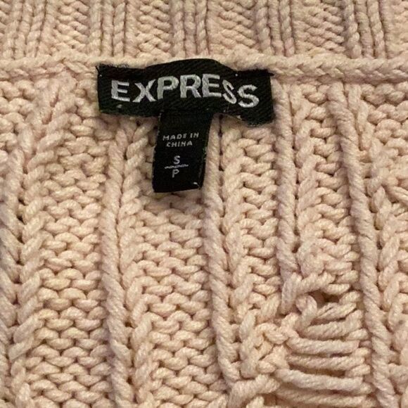 Express Dusty Rose Sweater - Picture 4 of 5